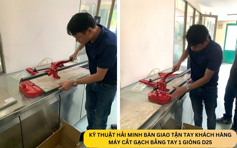 Máy cắt gạch bằng tay 1 gióng D25