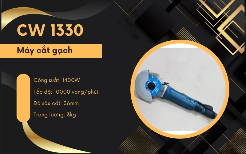 Máy cắt gạch cầm tay CW 1330