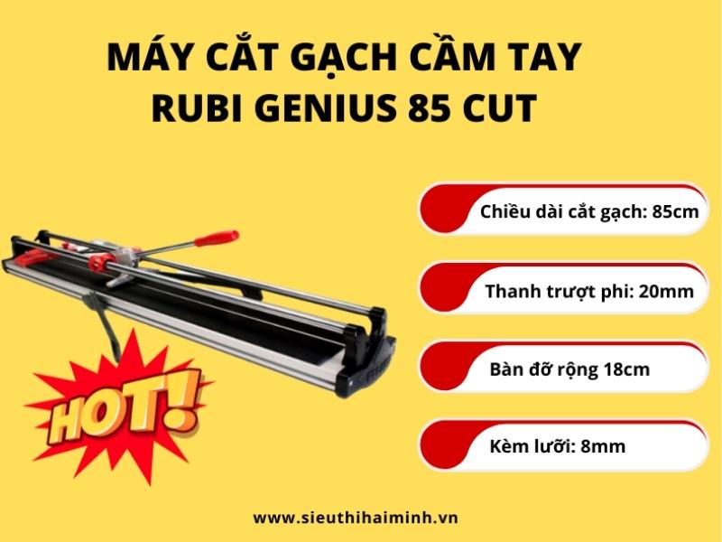 Máy cắt gạch cầm tay Rubi Genius 85 Cut