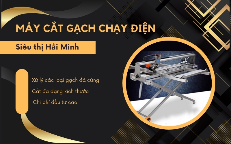 Máy cắt gạch chạy điện
