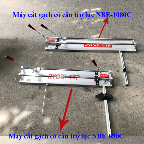 Máy cắt gạch có c​ần trợ lực NBE-1080C và Máy cắt gạch có c​ần trợ lực NBE-880C