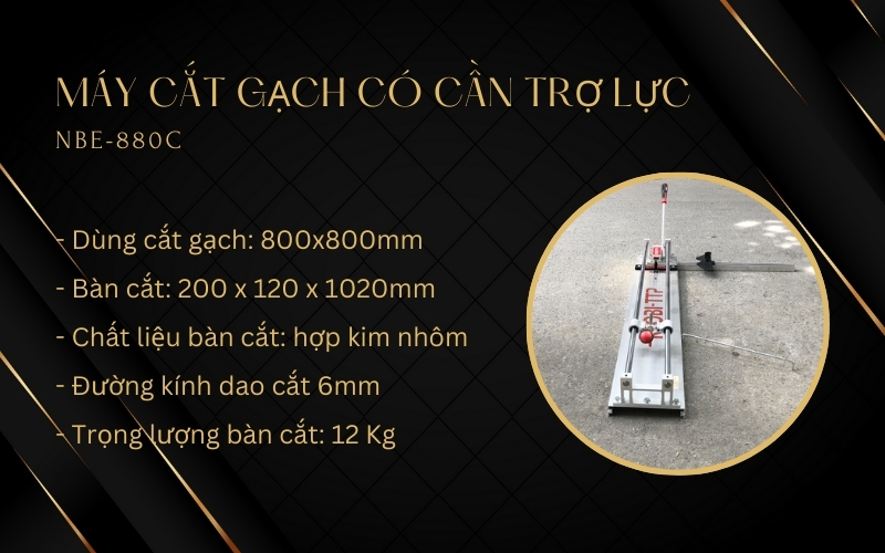 Máy cắt gạch có cần trợ lực NBE-880C