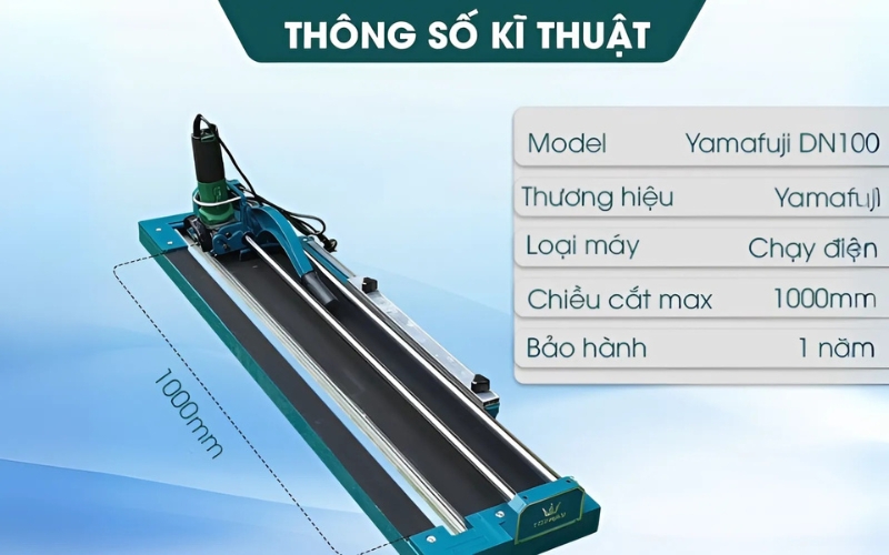 Máy cắt gạch đa năng YAMAFUJI DN1000 (Cắt tay và cắt điện)