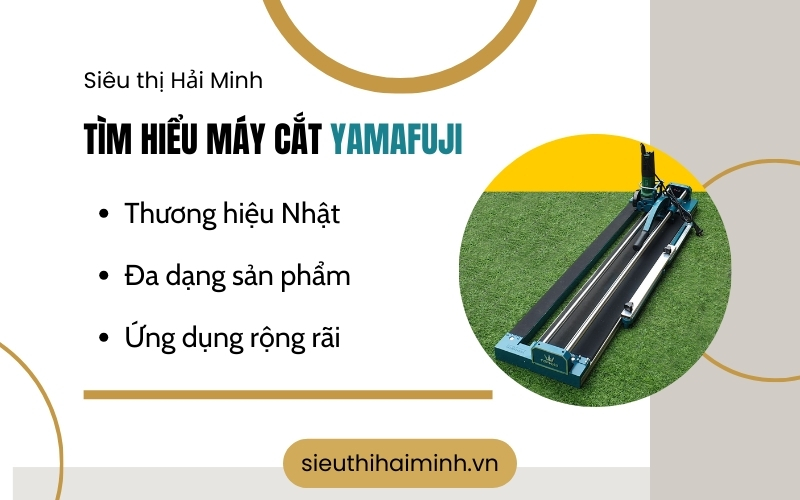 Đôi nét về máy cắt gạch của thương hiệu Yamafuji
