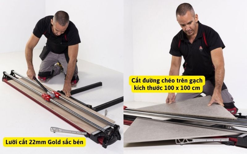 Về thiết kế của máy TIGER-1600 PLUS