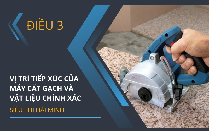 Lưỡi dao máy cắt gạch đúng với loại gạch