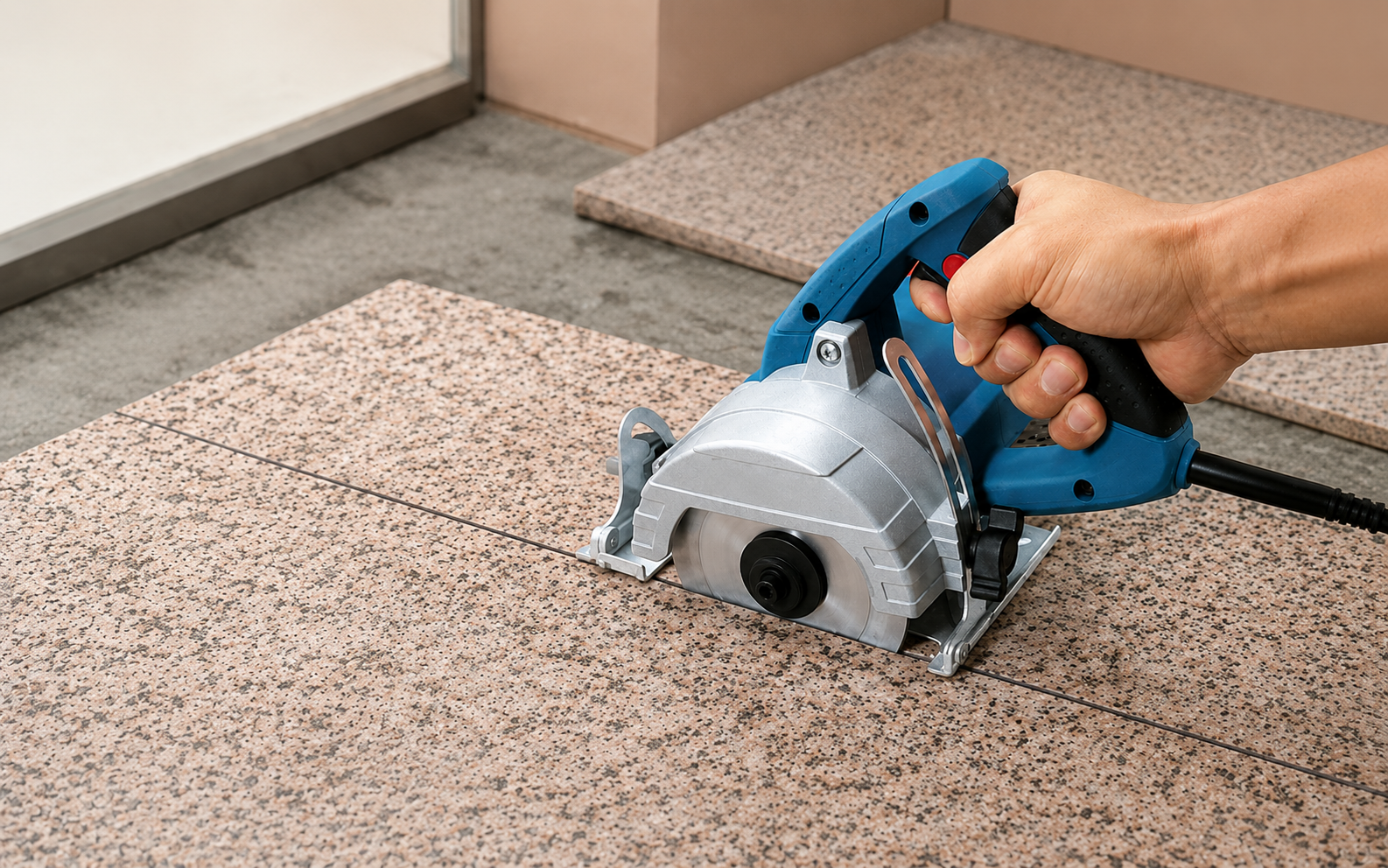 máy cắt gạch cầm tay Bosch GDM 121 Máy cắt gạch cầm tay Bosch GDM 121