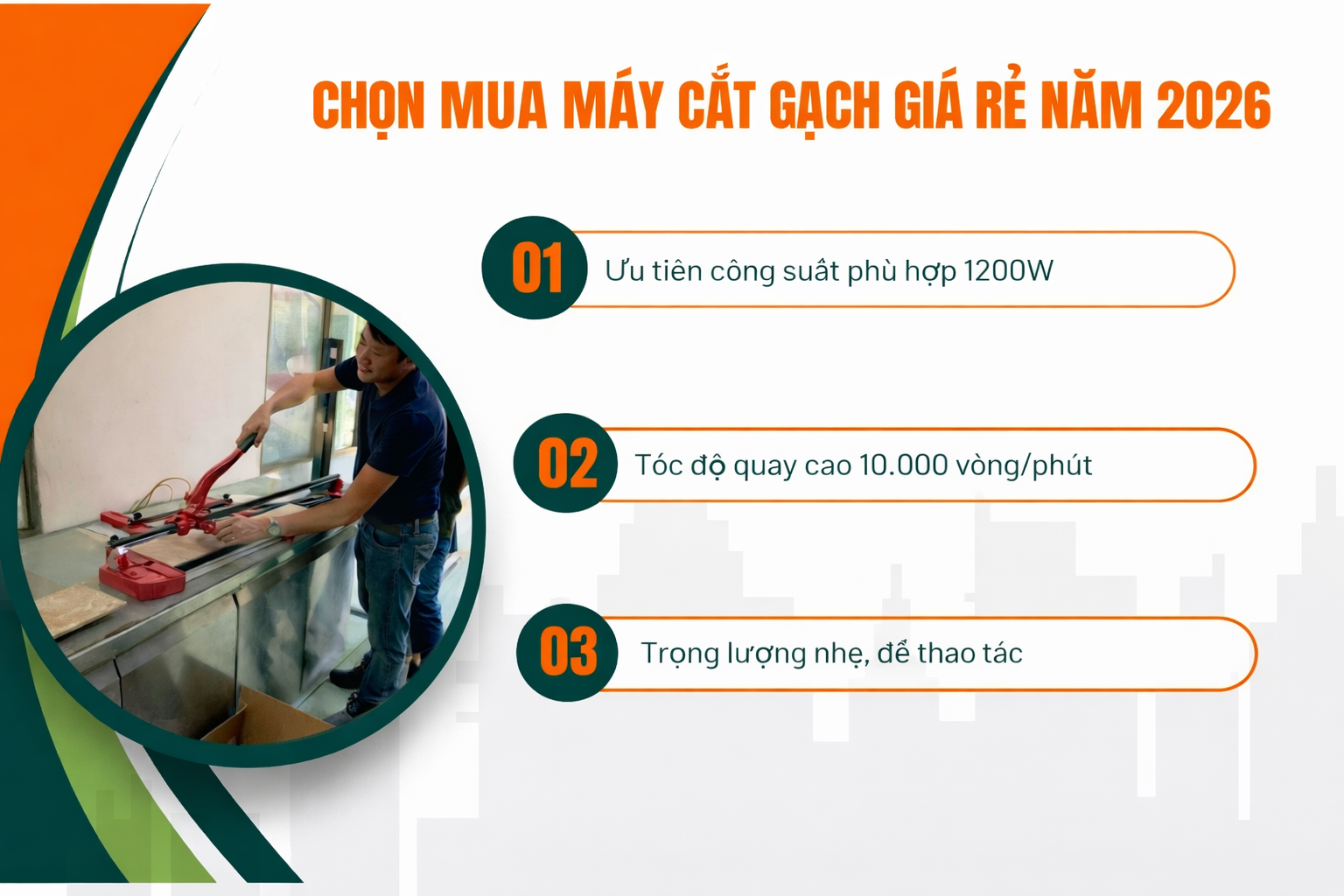 Chọn mua máy cắt gạch giá rẻ năm 2026