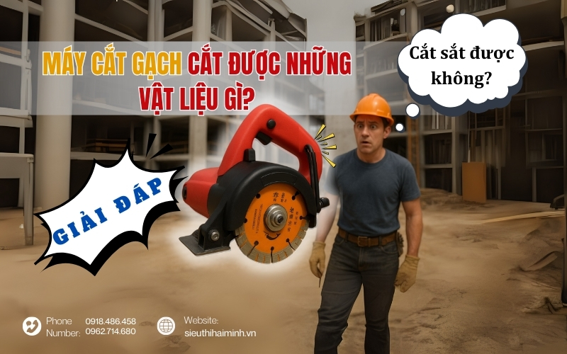 máy cắt gạch cắt được những vật liệu gì?