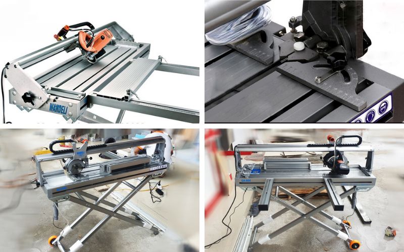 Khả năng làm việc của máy cắt gạch đá chạy điện Wandeli QX-800