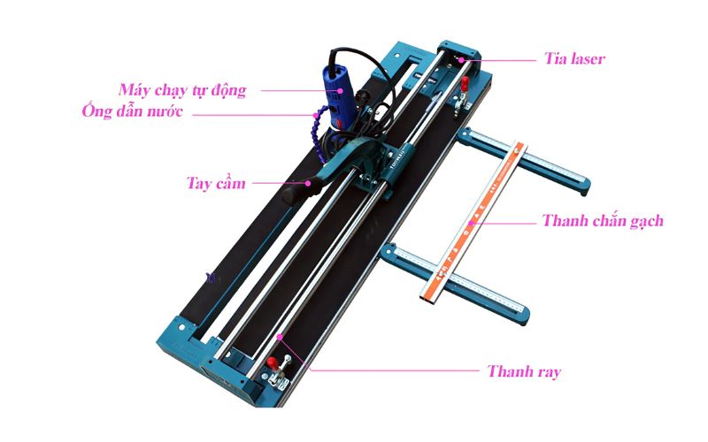 Thiết kế của Máy cắt gạch đa năng Yamafuji DN8000 (tay và điện)