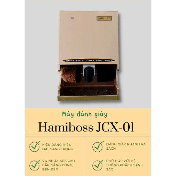 Photo - Máy đánh giày Hamiboss JCX-01 (ABS cao cấp)