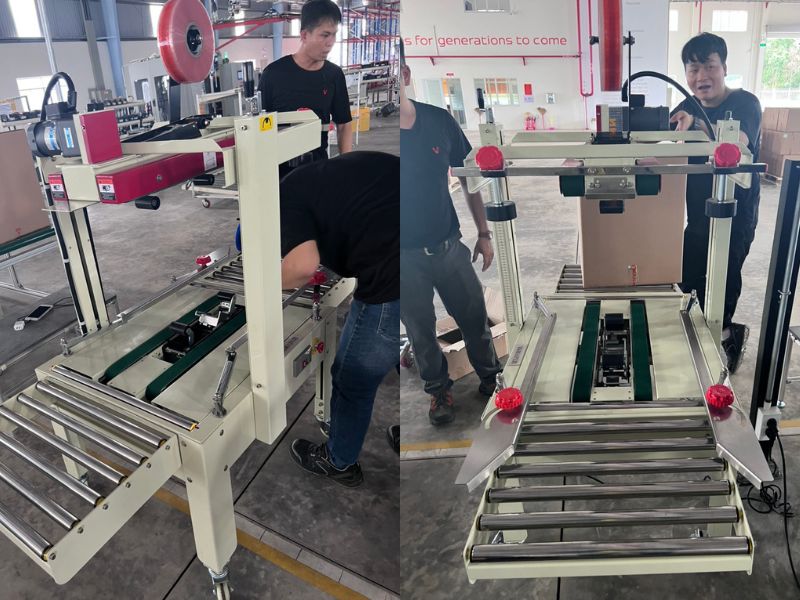 Máy dán thùng Carton Yamafuji FXJ6050