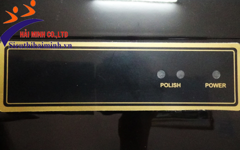 Đèn báo sử dụng máy đánh giày