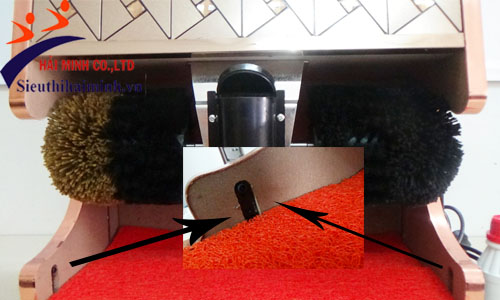 Máy đánh giày Yamafuji YMG07 với hệ thống cảm ứng tự động thông minh