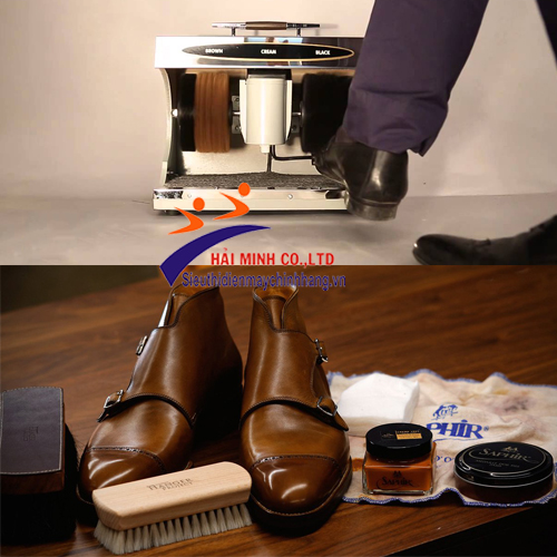 máy đánh giày - giải pháp làm sạch nhanh và sâu
