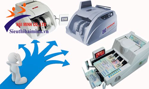 Nên chọn máy đếm tiền chính hãng của hãng nào