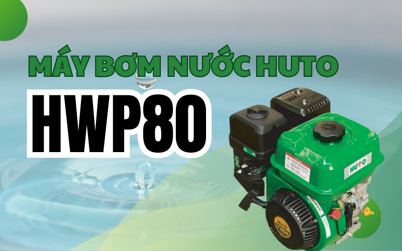 Máy bơm nước HUTO  HWP80