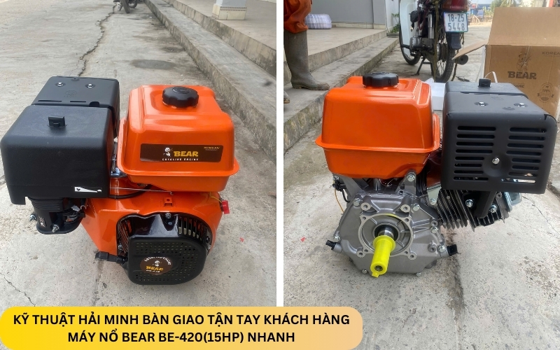 Máy nổ Bear BE-420(15HP) nhanh