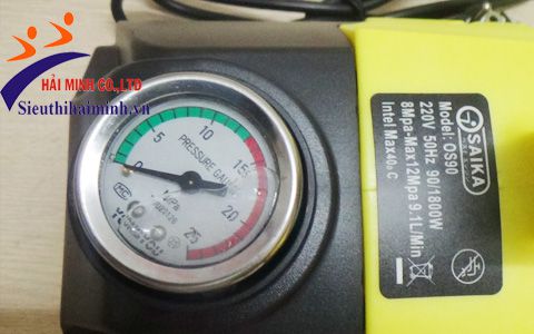Đồng hồ đo áp máy phun rửa cao áp Osaika OS90