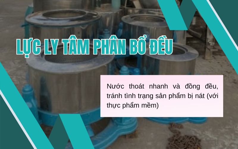 Lực ly tâm phân bổ đều