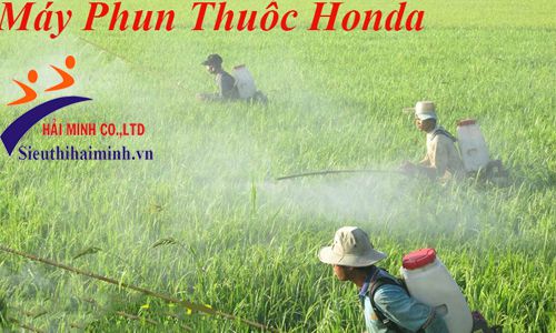 Lưu ý khi sử dụng máy phun thuốc Honda