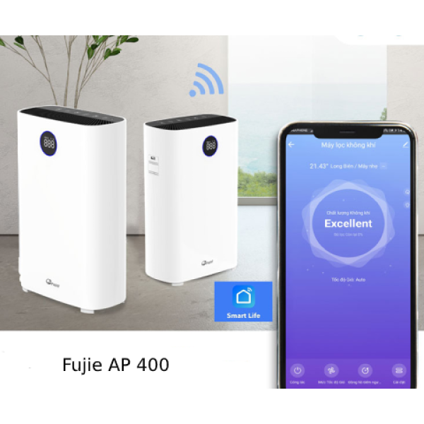 Photo - Máy lọc khôn​g khí thông minh kết nối Wifi FujiE AP400