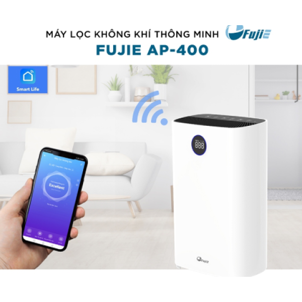 Photo - Máy lọc khôn​g khí thông minh kết nối Wifi FujiE AP400