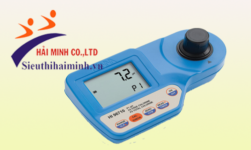 Máy Quang Đo pH, Clo Dư Và Clo Tổng Hanna HI96710