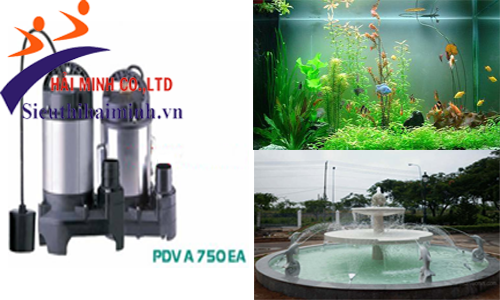 Máy bơm nước thải WILO PDV-A 750EA hút nước thải bể cá, cung cấp nước đài phun,..vv...