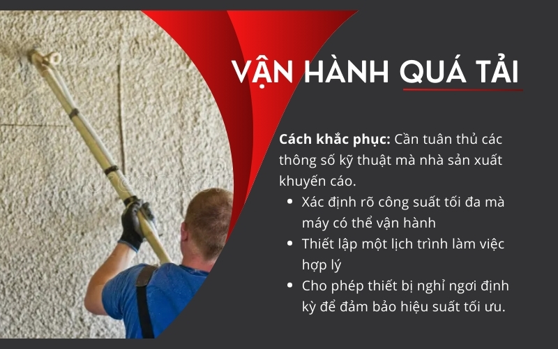 Vận hành máy quá tải