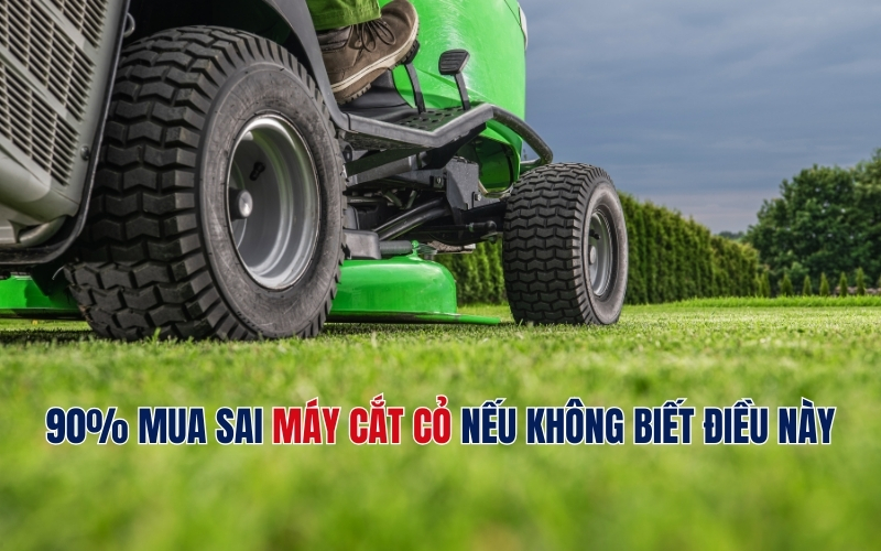 90% Mua Sai Máy Cắt Cỏ Nếu Không Biết Điều Này