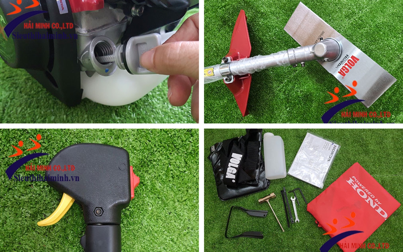 Chi tiết các bộ phận của máy cắt cỏ Honda GX35