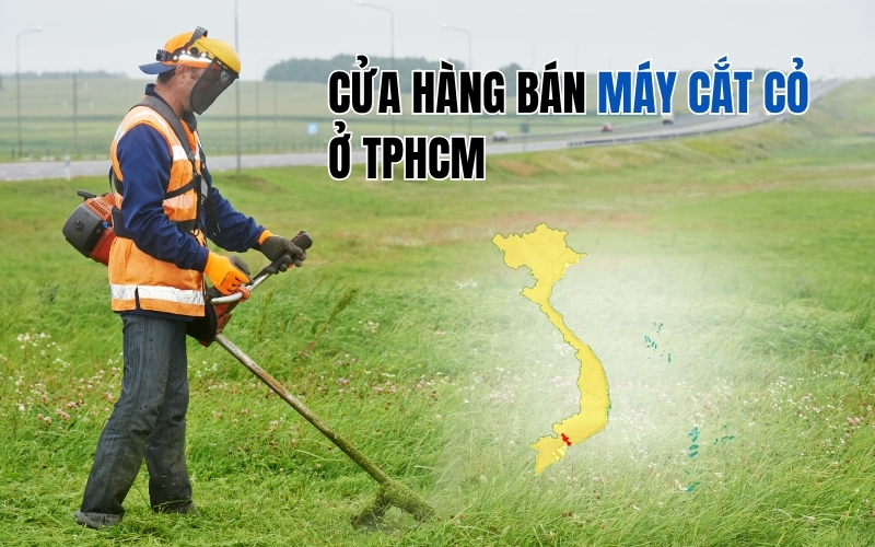 Cửa hàng bán máy cắt cỏ ở tphcm