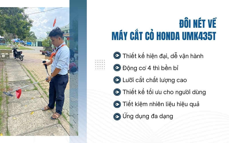 Đôi nét về Máy cắt cỏ Honda UMK435T