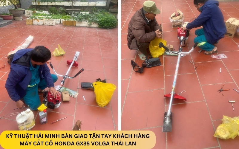 Máy cắt cỏ Honda ​GX35 VOLGA Thái Lan