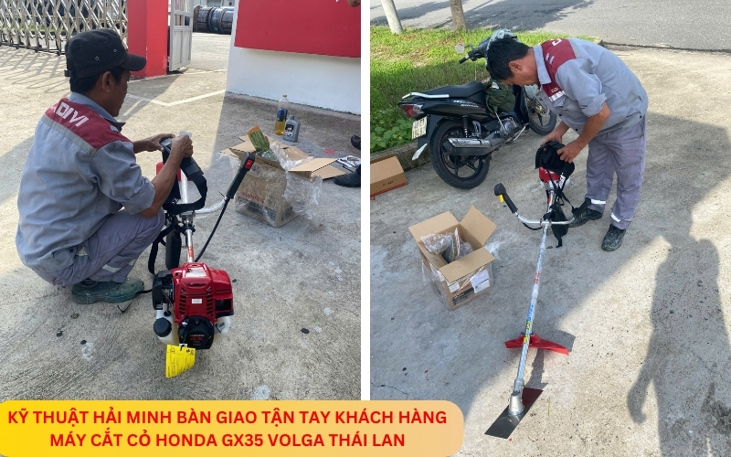 Máy cắt cỏ Honda ​GX35 VOLGA Thái Lan