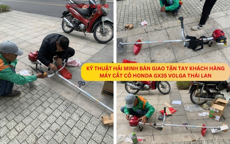 Máy cắt cỏ Honda ​GX35 VOLGA Thái Lan