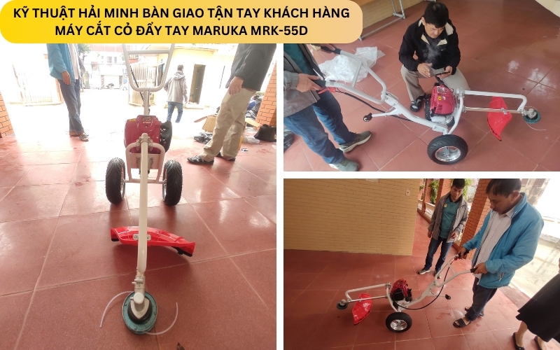 Máy cắt cỏ đẩy tay Maruka MRK-55D