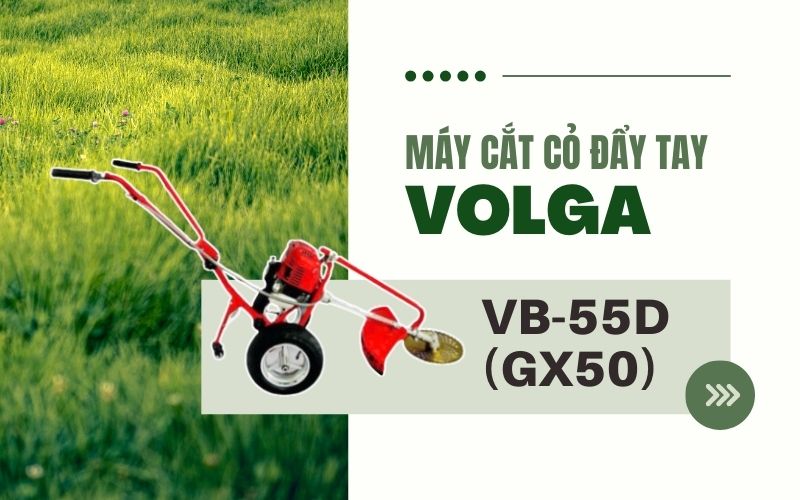 Máy cắt cỏ đẩy tay VOLGA VB-55D (GX50)