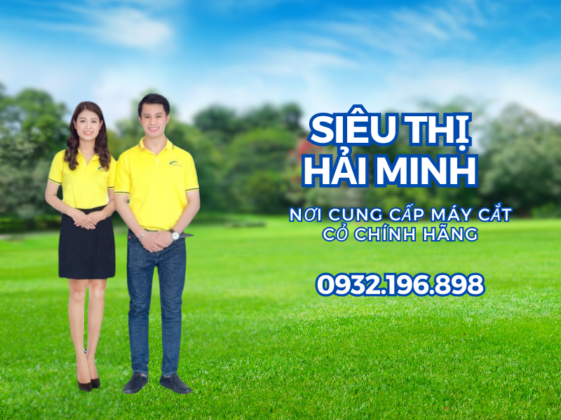 máy cắt cỏ hai thì