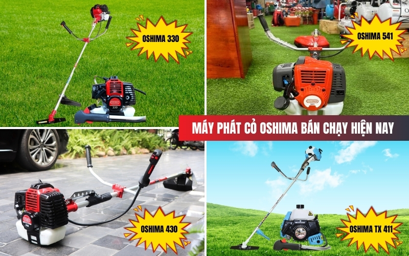 Máy phát cỏ Oshima bán chạy hiện nay