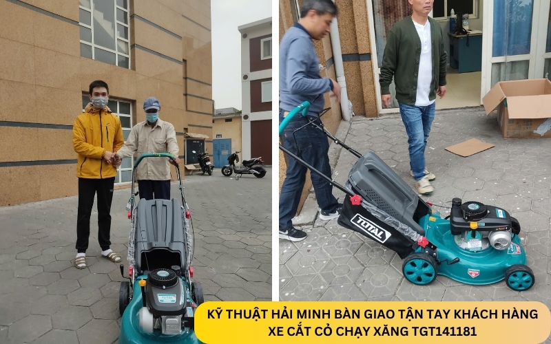 Xe cắt cỏ chạy xăng TGT141181