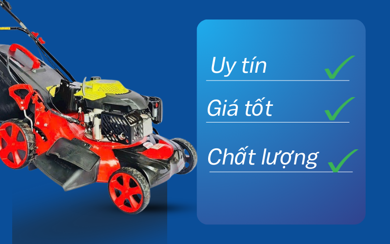 Xe cắt cỏ đẩy tay Amita AM-552 ( đỏ)