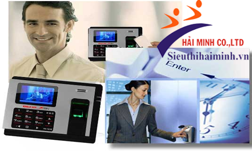 Máy chấm công tiện lợi, dễ sử dụng