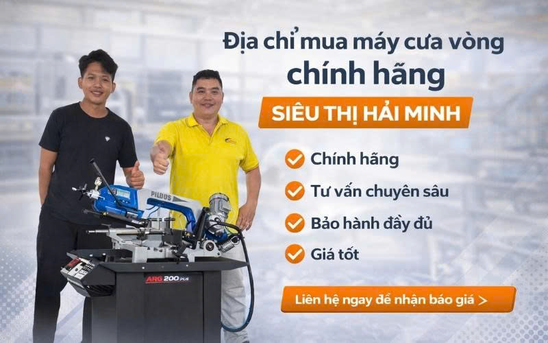 Địa chỉ mua máy cưa vòng chính hãng uy tín