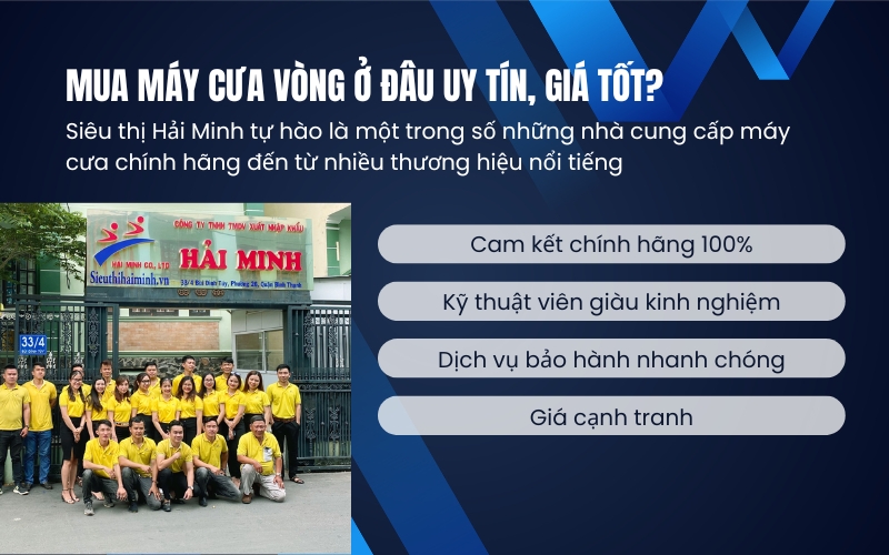 Mua máy cưa vòng ở đâu uy tín, giá tốt?