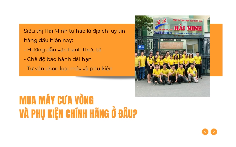 Mua máy cưa vòng và phụ kiện chính hãng ở đâu?