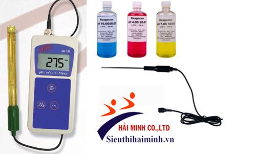 Máy đo pH, mV và nhiệt độ cầm tay Adwai Instruments AD 111 