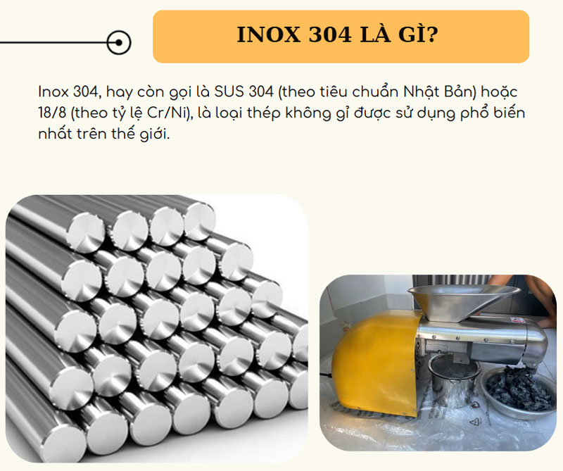  Inox 304 là gì?  